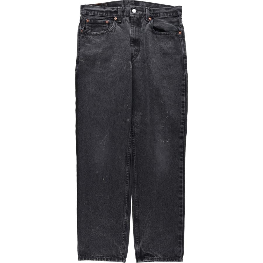 リーバイス550 W34 ブラックデニム 黒 ボトム パンツ 古着 14283 00's Levi's 550 Black Denim Pants W34 00年代 リーバイス ブラック