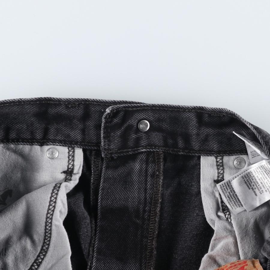 Levi's（リーバイス） 古着 Levi's 550 ブラックデニム テーパード