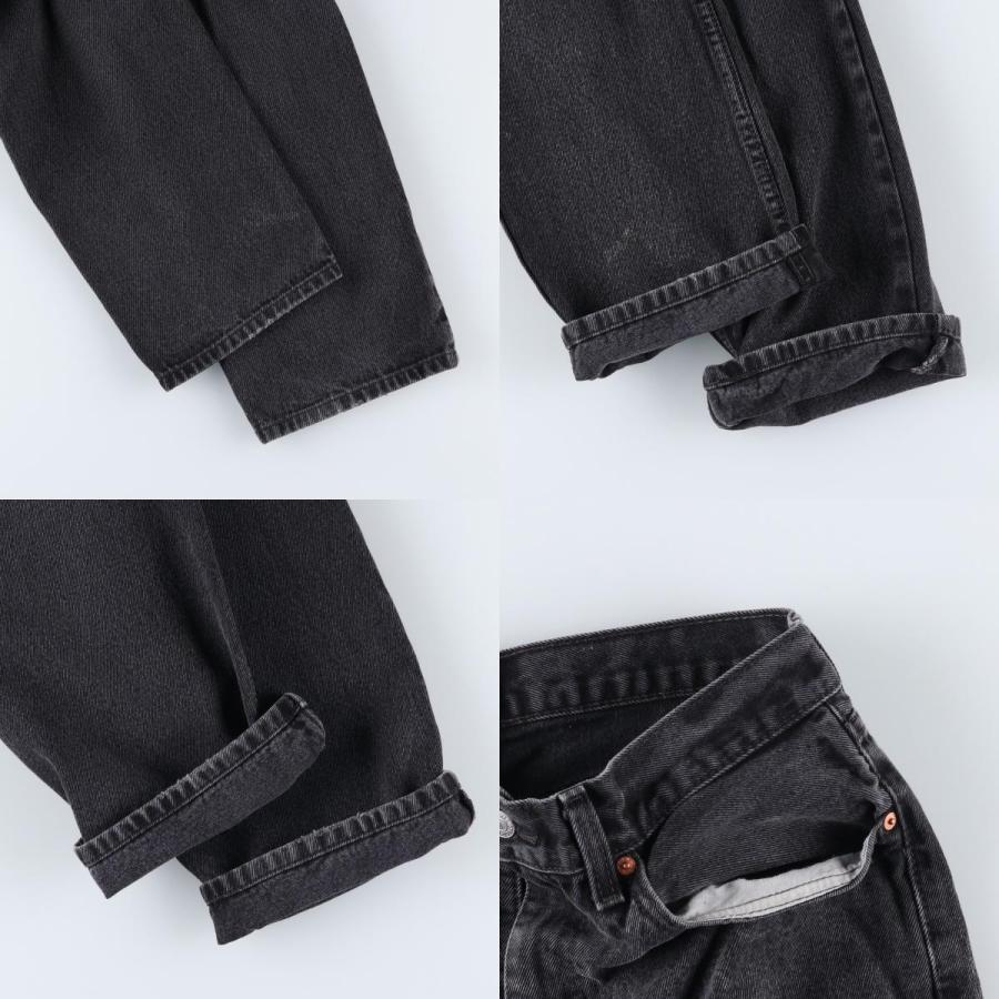 Levi's（リーバイス） 古着 Levi's 550 ブラックデニム テーパード