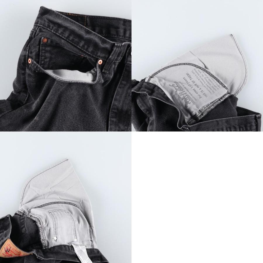 古着 リーバイス Levi's 550 ブラックデニム テーパードデニムパンツ メンズw34相当 ヴィンテージ/eaa633894 Levi's（リーバイス） 古着 Levi's 550 ブラックデニム テーパード