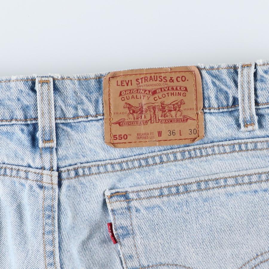 古着 90年代 リーバイス Levi's 550-4834 RELAXED FIT TAPERED LEG テーパードデニムパンツ USA製 メンズw34相当 ヴィンテージ/eaa633920 Levi's（リーバイス） 古着 90年代 Levi's 550-4834 RELAXED FIT