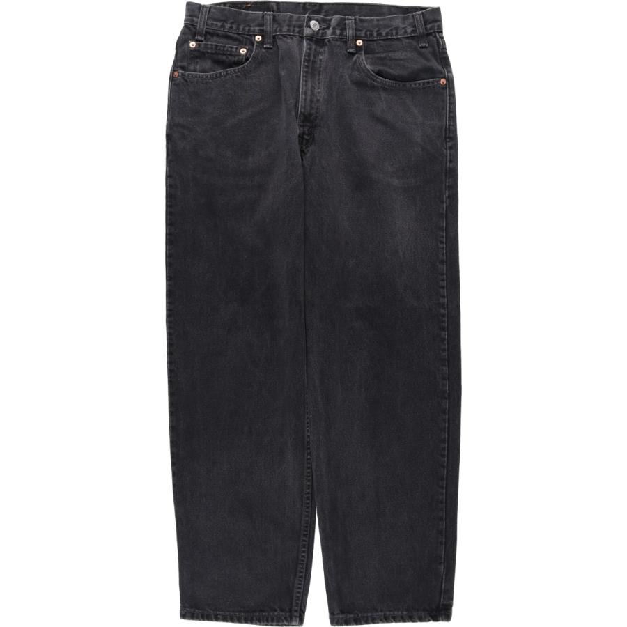 古着 90年代 リーバイス Levi's 550 RELAXED FIT ブラックデニム テーパードデニムパンツ カナダ製 メンズw34相当 ヴィンテージ/eaa633930 Levi's（リーバイス） 古着 90年代 Levi's 550 RELAXED FIT ブラック