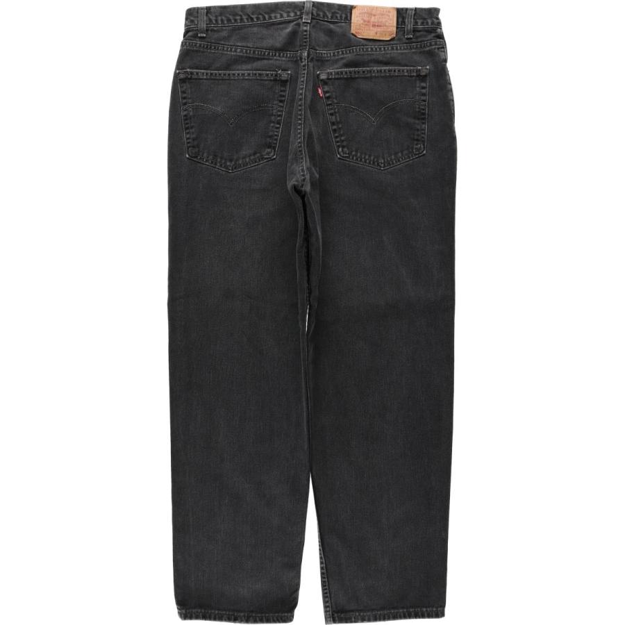 古着 リーバイス Levi's 550 ブラックデニム テーパードデニムパンツ メンズw37相当 ヴィンテージ/eaa633934 Levi's（リーバイス） 古着 Levi's 550 ブラックデニム テーパード