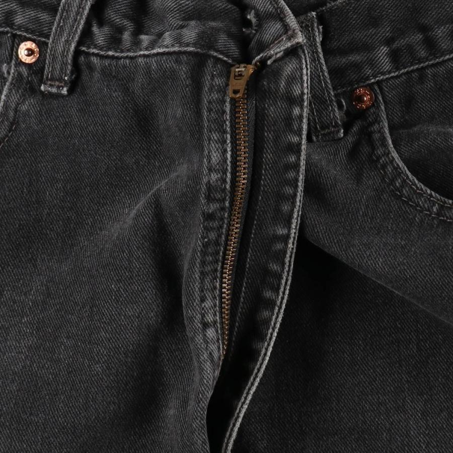 Levi's（リーバイス） 古着 Levi's 550 ブラックデニム テーパード