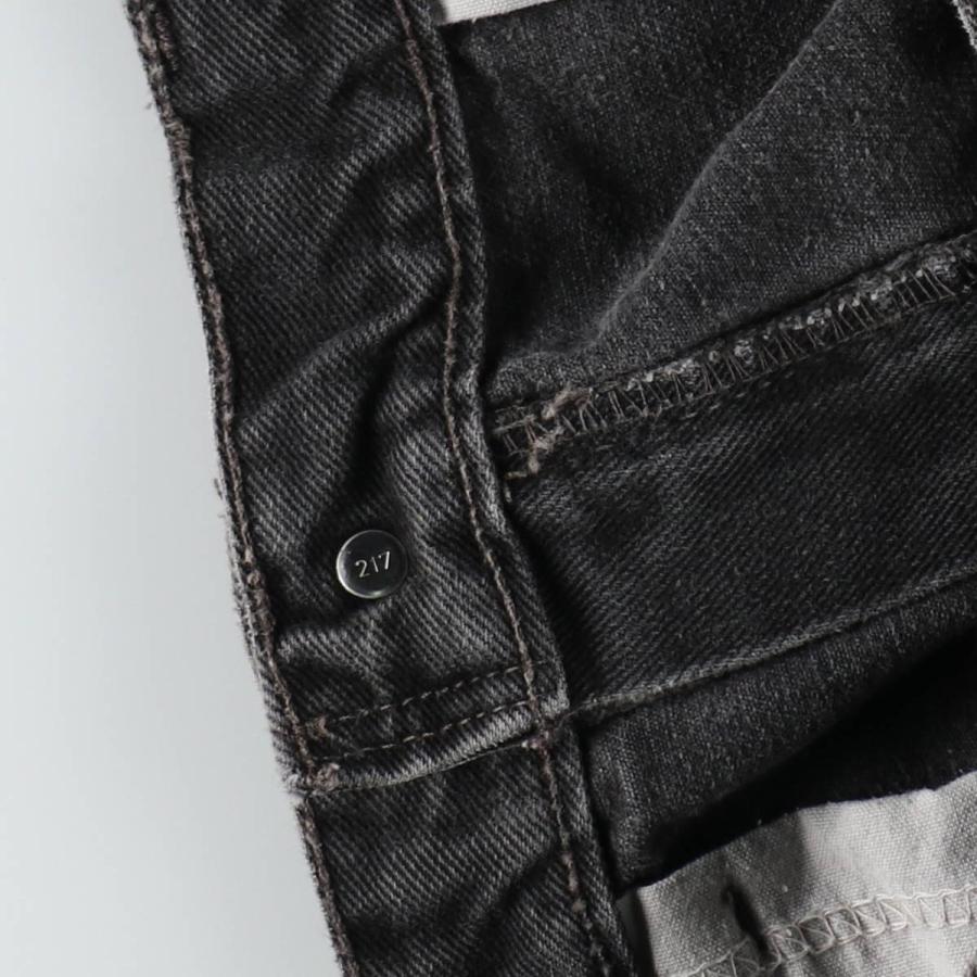 Levi's（リーバイス） 古着 Levi's 550 ブラックデニム テーパード