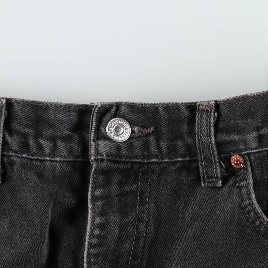 Levi's（リーバイス） 古着 Levi's 550 ブラックデニム テーパード
