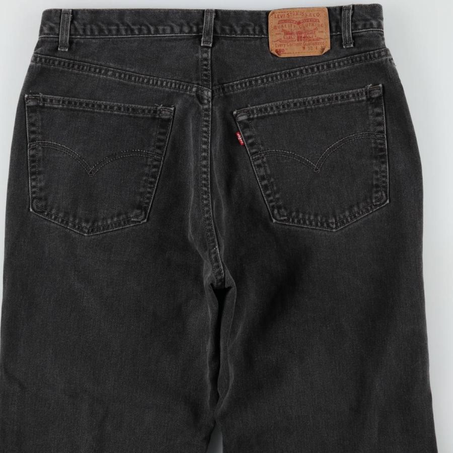 古着 リーバイス Levi's 550 ブラックデニム テーパードデニムパンツ メンズw37相当 ヴィンテージ/eaa633934 Levi's（リーバイス） 古着 Levi's 550 ブラックデニム テーパード