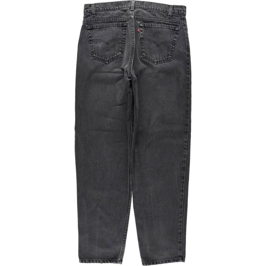 古着 90年代 リーバイス Levi's 550-0260 ブラックデニム テーパードデニムパンツ USA製 メンズw35相当 ヴィンテージ/eaa633935 Levi's（リーバイス） 古着 90年代 Levi's 550-0260 ブラックデニム