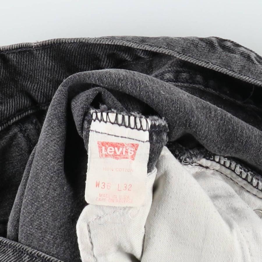 Levi's（リーバイス） 古着 90年代 Levi's 550-0260 ブラックデニム