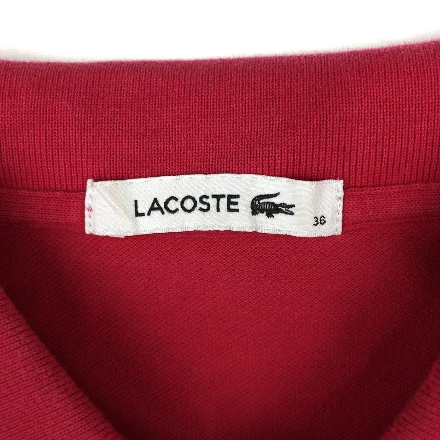 古着 ラコステ LACOSTE 長袖 ポロシャツ レディースS相当/eaa633951 LACOSTE - 古着 ラコステ LACOSTE 長袖 ポロシャツ レディースS相当