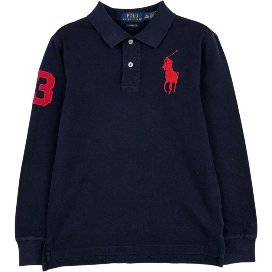 【超人気◎】ポロラルフローレン　ポロシャツ　ビックポニー　古着　女性にも◎ Ralph Lauren/ラルフ・ローレン】ビックポニー 長袖ポロシャツ | 古着