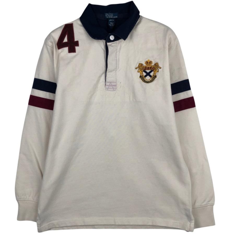 古着 ラルフローレン Ralph Lauren POLO by 長袖 ラガーシャツ
