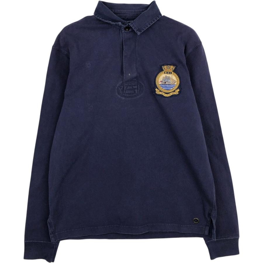 古着 ラルフローレン Ralph Lauren 長袖 ラガーシャツ レディースM相当