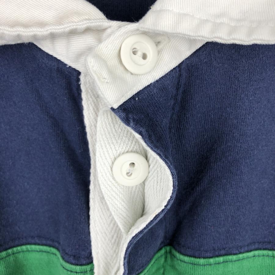 古着 ラルフローレン Ralph Lauren POLO by Ralph Lauren ボーダー柄 長袖 ラガーシャツ レディースM相当/eaa633966 古着 ラルフローレン Ralph Lauren POLO by ボーダー柄 長袖 ラガー