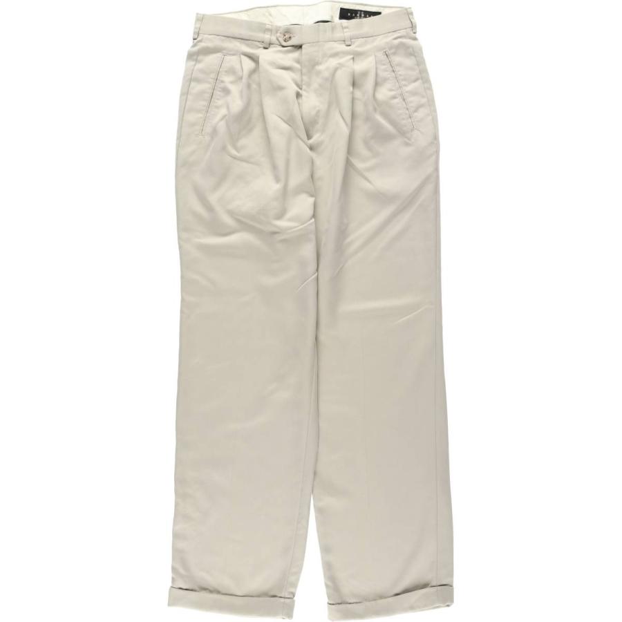 古着 ハガー HAGGAR Black Label ツータック スラックスパンツ USA製