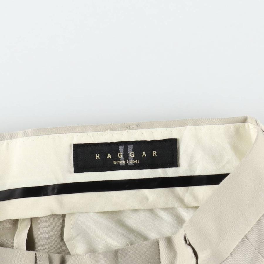古着 ハガー HAGGAR Black Label ツータック スラックスパンツ USA製