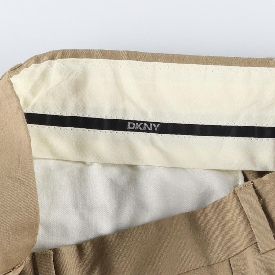 古着 ダナキャランニューヨーク DKNY ワンタック スラックス ワイドパンツ メンズw32相当/eaa634061 古着 ダナキャランニューヨーク DKNY ワンタック スラックス ワイド