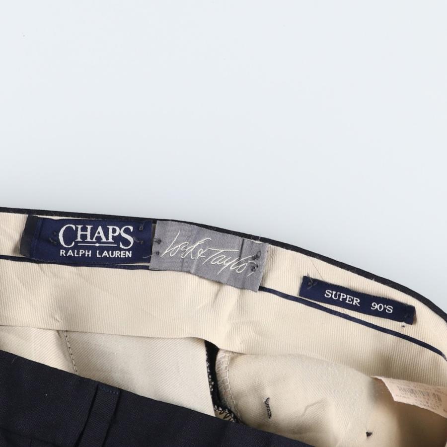 古着 90年代~ ラルフローレン CHAPS チャップス ツータック スラックス