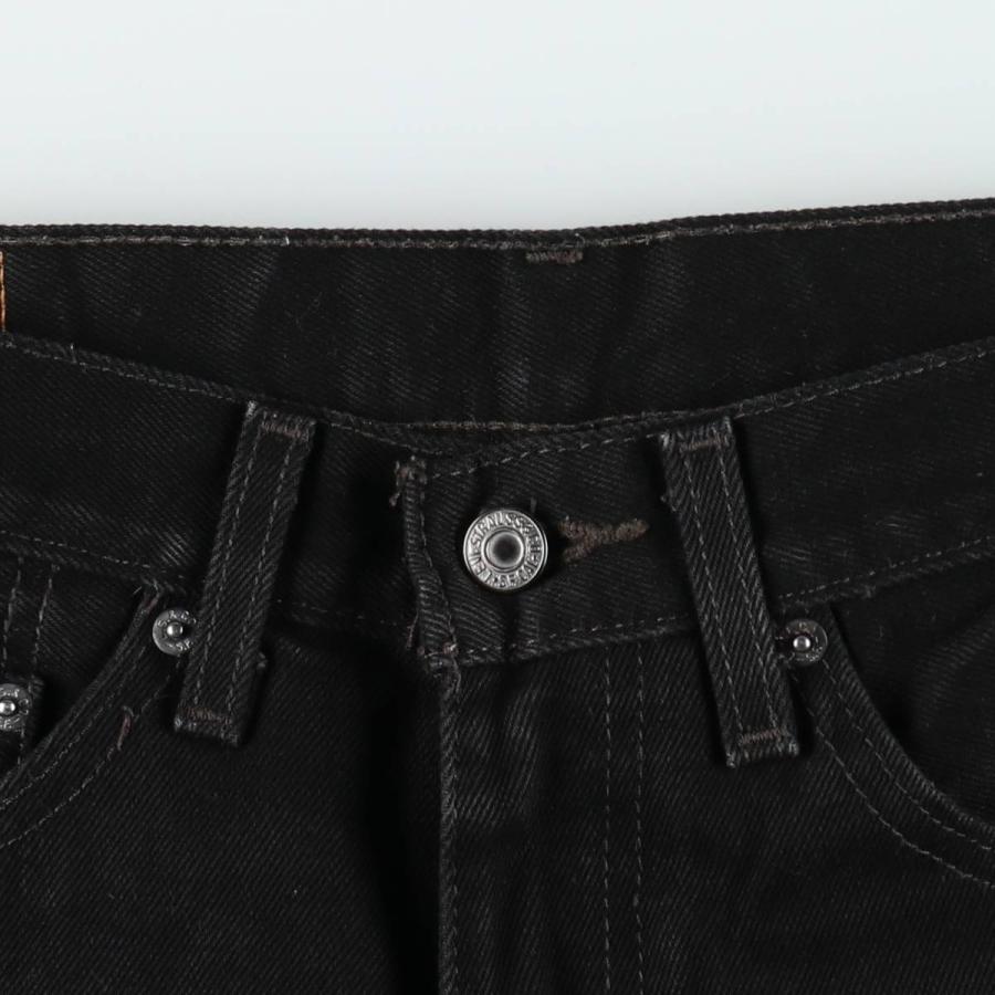 Levi's（リーバイス） 古着 Levi's 505 REGULAR FIT ブラックデニム