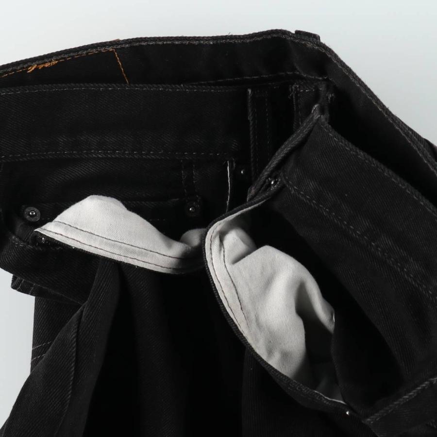 Levi's（リーバイス） 古着 Levi's 505 REGULAR FIT ブラックデニム