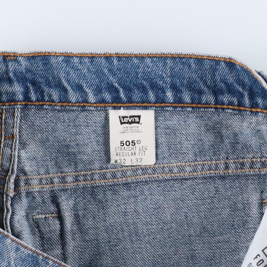 古着 90年代 リーバイス Levi's 505 REGULAR FIT STRAIGHT LEG テーパードデニムパンツ USA製 メンズw31相当 ヴィンテージ/eaa634260 Levi's（リーバイス） 古着 90年代 Levi's 505 REGULAR FIT STRAIGHT