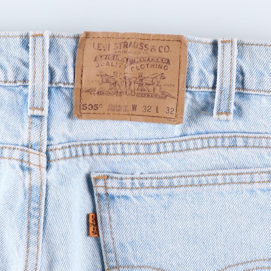 Levi's（リーバイス） 古着 90年代 Levi's 505 REGULAR FIT STRAIGHT