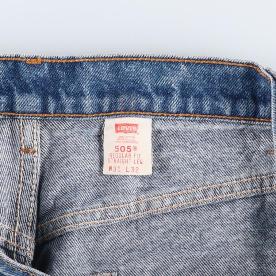 Levi's（リーバイス） 古着 90年代 Levi's 505 REGULAR FIT STRAIGHT