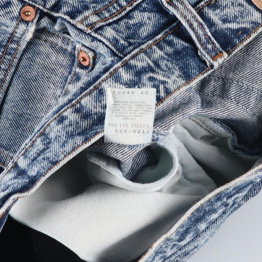 古着 80年代 リーバイス Levi's 505-0212 ケミカルウォッシュ テーパードデニムパンツ USA製 メンズw32相当 ヴィンテージ/eaa634289 Levi's（リーバイス） 古着 80年代 Levi's 505-0212 ケミカル