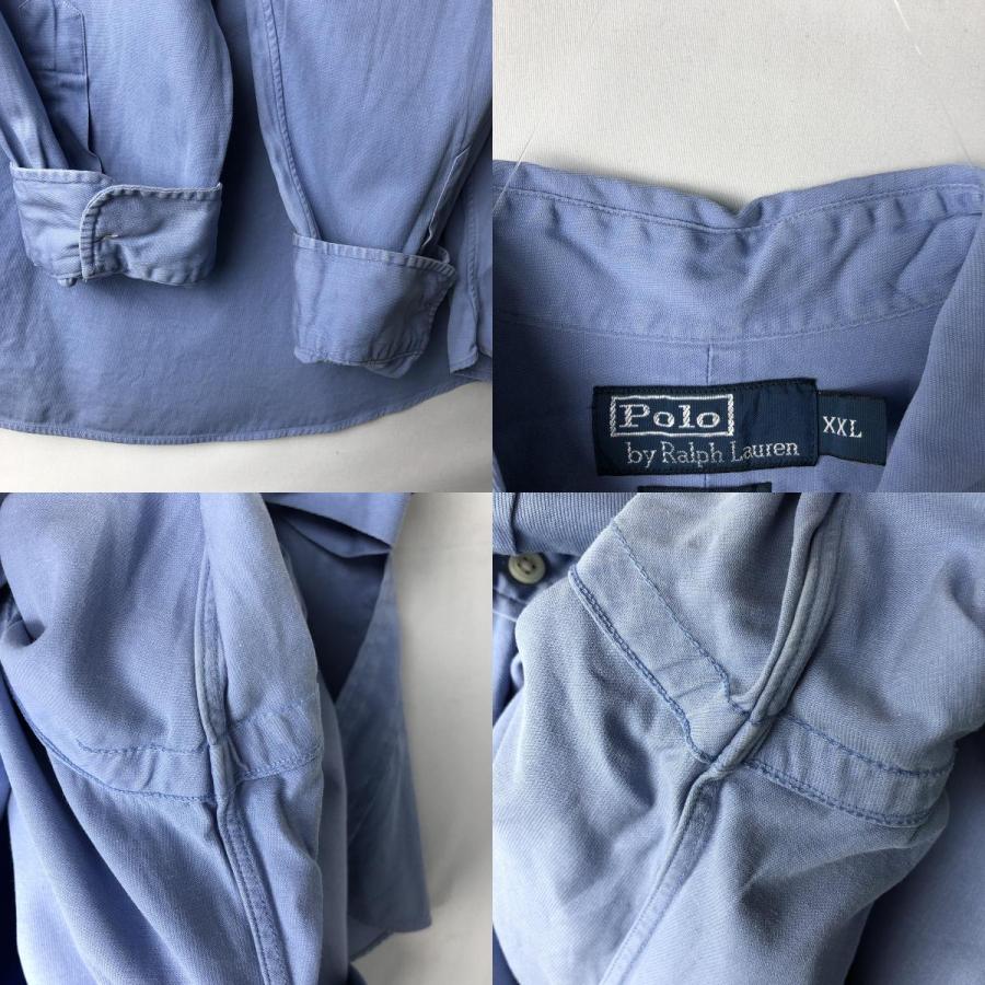 古着 ラルフローレン Ralph Lauren CUSTOM FIT 長袖 ボタンダウン