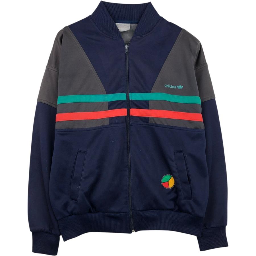 希少80s アディダス トラックジャケット ジャージ  トレフォイル adidas（アディダス） 古着 80年代 トレフォイルロゴ ジャージ