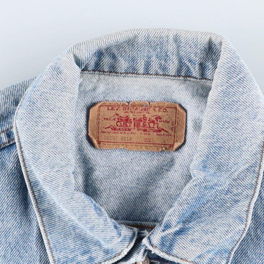 ジャケット・アウター 90s Levi's 70507-0218 Denim Jacket Levi's（リーバイス） 古着 90年代 Levi's 70507-0218 デニム