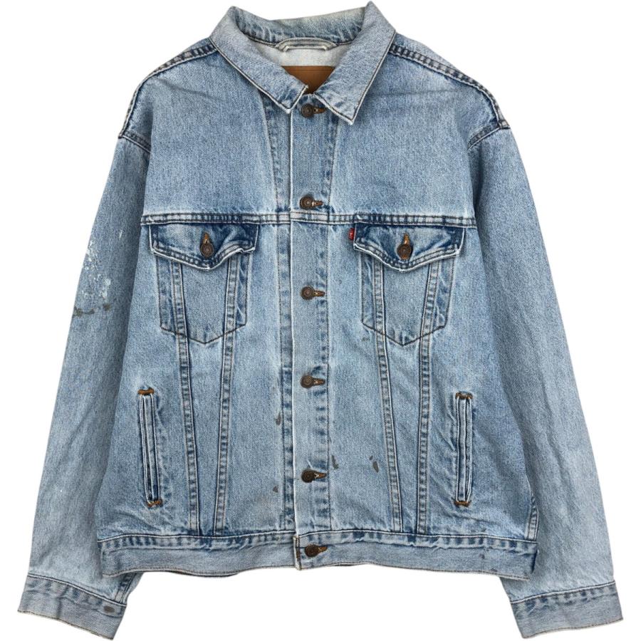古着 リーバイス Levi's デニムジャケット Gジャン メンズXL相当 ヴィンテージ/eaa634702 Levi's（リーバイス） 古着 デニムジャケット Gジャン メンズXL相当