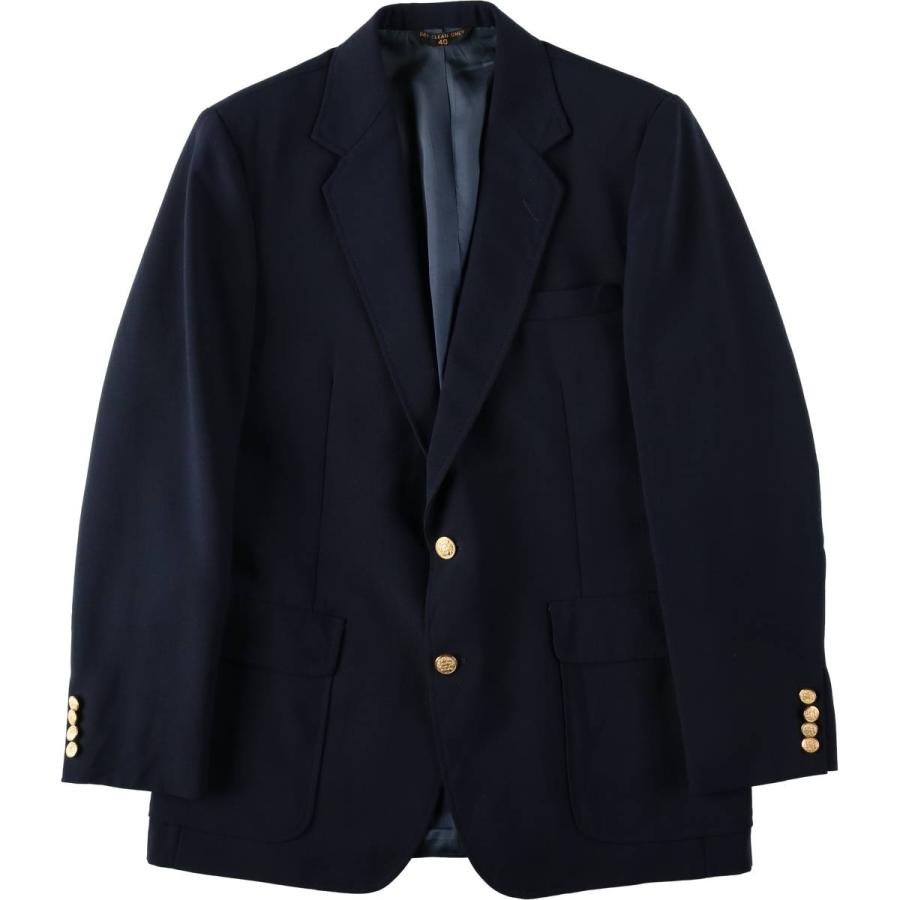 古着 ハガー Haggar Imperial 紺ブレザー テーラードジャケット メンズM相当/eaa634729 古着 ハガー Haggar Imperial 紺ブレザー テーラードジャケット メンズ
