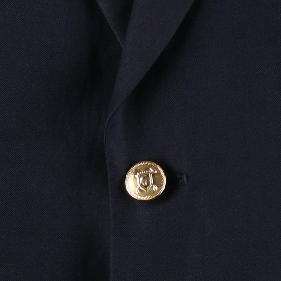 古着 ラルフローレン Ralph Lauren LAUREN ローレン 紺ブレザー