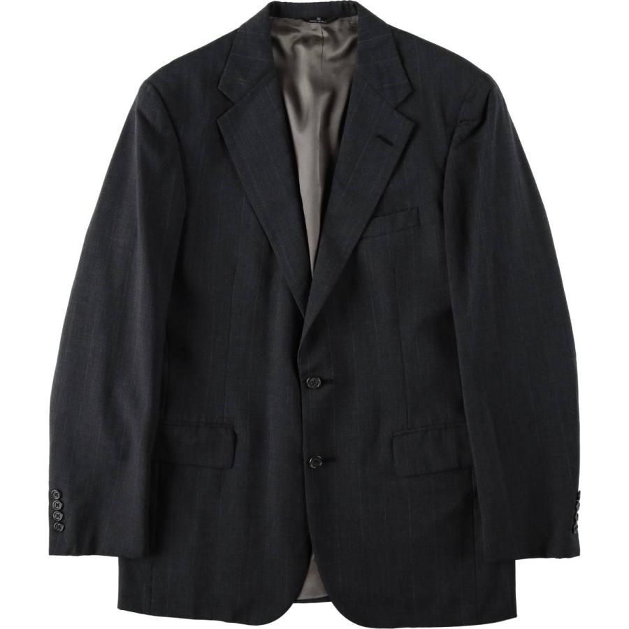 古着 90年代 ラルフローレン Ralph Lauren CHAPS チャップス ストライプ柄 テーラードジャケット USA製 メンズM相当 ヴィンテージ/eaa634751 古着 90年代 ラルフローレン Ralph Lauren CHAPS チャップス