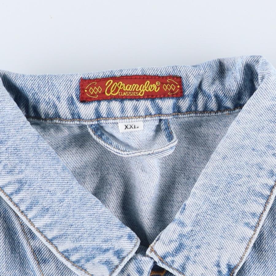Wrangler（ラングラー） 古着 00年代 デニムジャケット メンズXXL相当