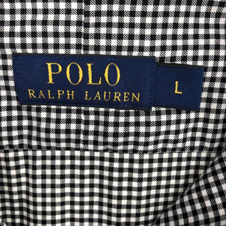 古着 ラルフローレン POLO RALPH LAUREN ギンガムチェック ワイド