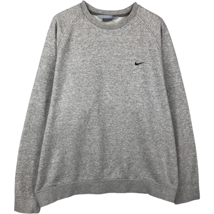 古着 ナイキ NIKE ワンポイントロゴスウェットシャツ トレーナー メンズXL相当/eaa635008 NIKE（ナイキ） 古着 ワンポイントロゴスウェットシャツ トレーナー
