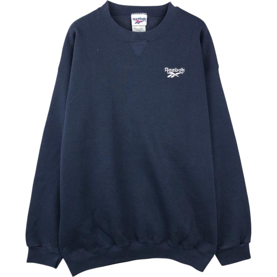 古着 90年代 リーボック Reebok ワンポイントロゴスウェットシャツ トレーナー USA製 メンズXL相当 ヴィンテージ/eaa635014 Reebok（リーボック） 古着 90年代 ワンポイントロゴスウェットシャツ