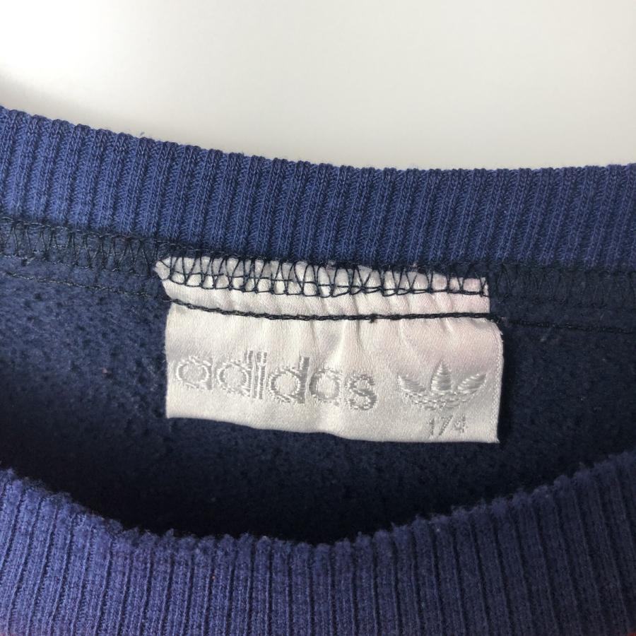 adidas（アディダス） 古着 80~90年代 ワンポイントロゴスウェット