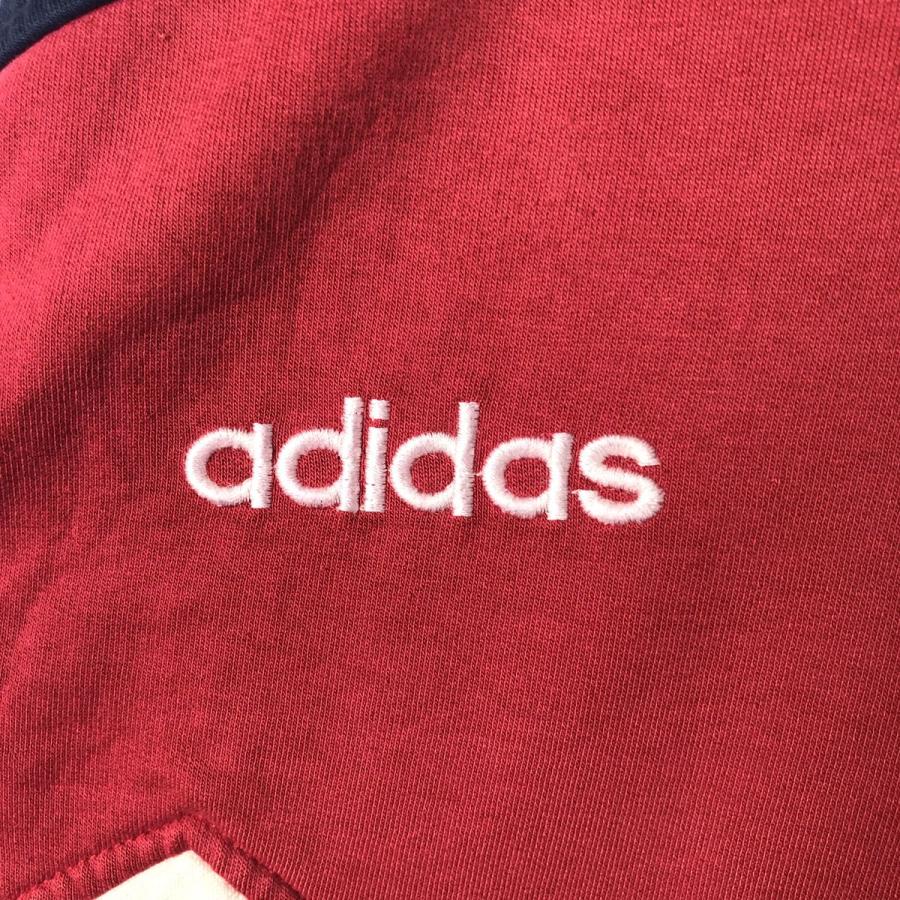 adidas（アディダス） 古着 80~90年代 ワンポイントロゴスウェット
