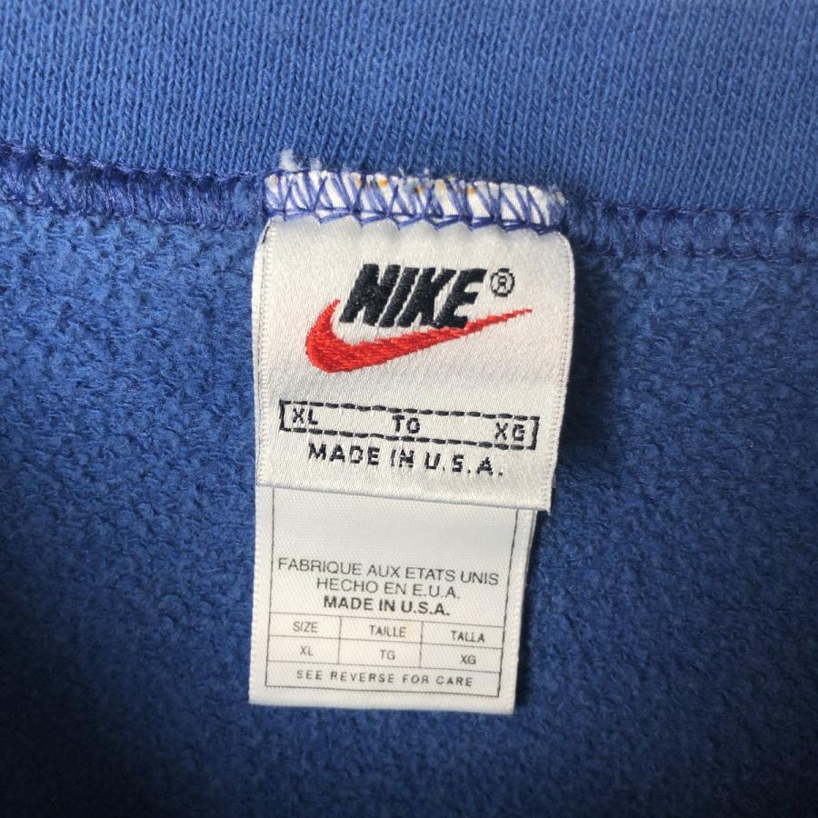 NIKE（ナイキ） 古着 90年代 ワンポイントロゴスウェットシャツ