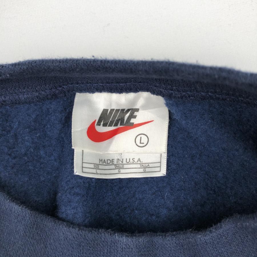古着 90年代 ナイキ NIKE ワンポイントロゴスウェットシャツ トレーナー USA製 メンズL相当 ヴィンテージ/eaa635078 NIKE（ナイキ） 古着 90年代 ワンポイントロゴスウェットシャツ