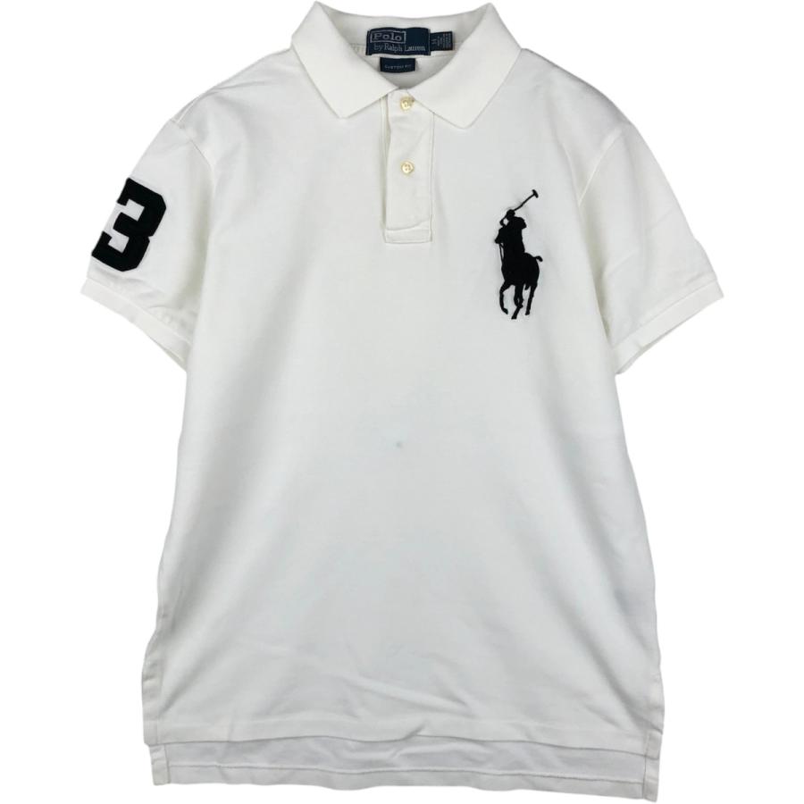 古着 ラルフローレン Ralph Lauren POLO by CUSTOM FIT ビックポニー