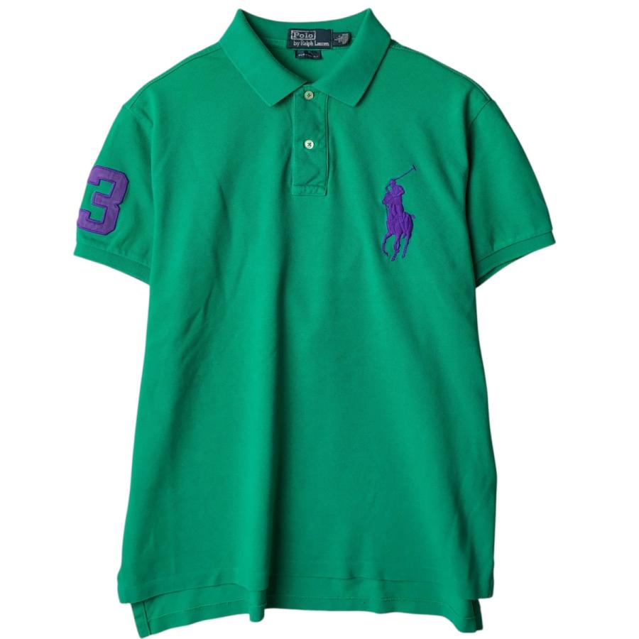 古着 ラルフローレン Ralph Lauren POLO by CUSTOM FIT ビッグポニー