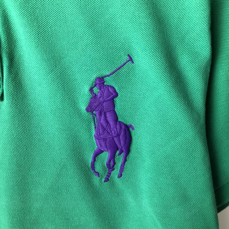 古着 ラルフローレン Ralph Lauren POLO by CUSTOM FIT ビッグポニー