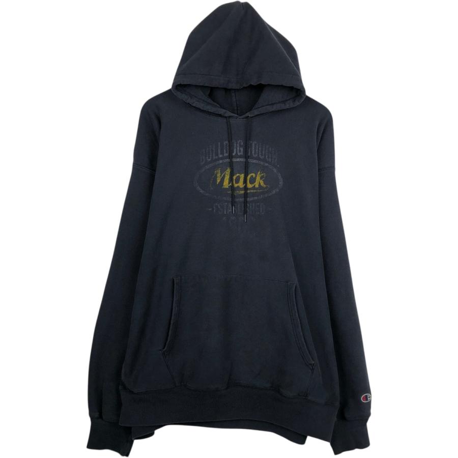 古着 00年代 チャンピオン Champion PREMIUM REVERSE WEAVE プレミアムリバースウィーブ アドバタイジング スウェットプルオーバーパーカー メンズXXL相当/eaa635475 Champion（チャンピオン） 古着 00年代 Champion PREMIUM REVERSE