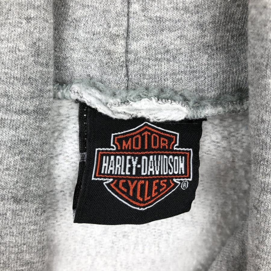 古着 ハーレーダビッドソン Harley-Davidson 鷲柄 イーグル柄 アドバタイジング スウェットプルオーバーパーカー メンズXXL相当/eaa635510 古着 ハーレーダビッドソン Harley-Davidson 鷲柄 イーグル柄