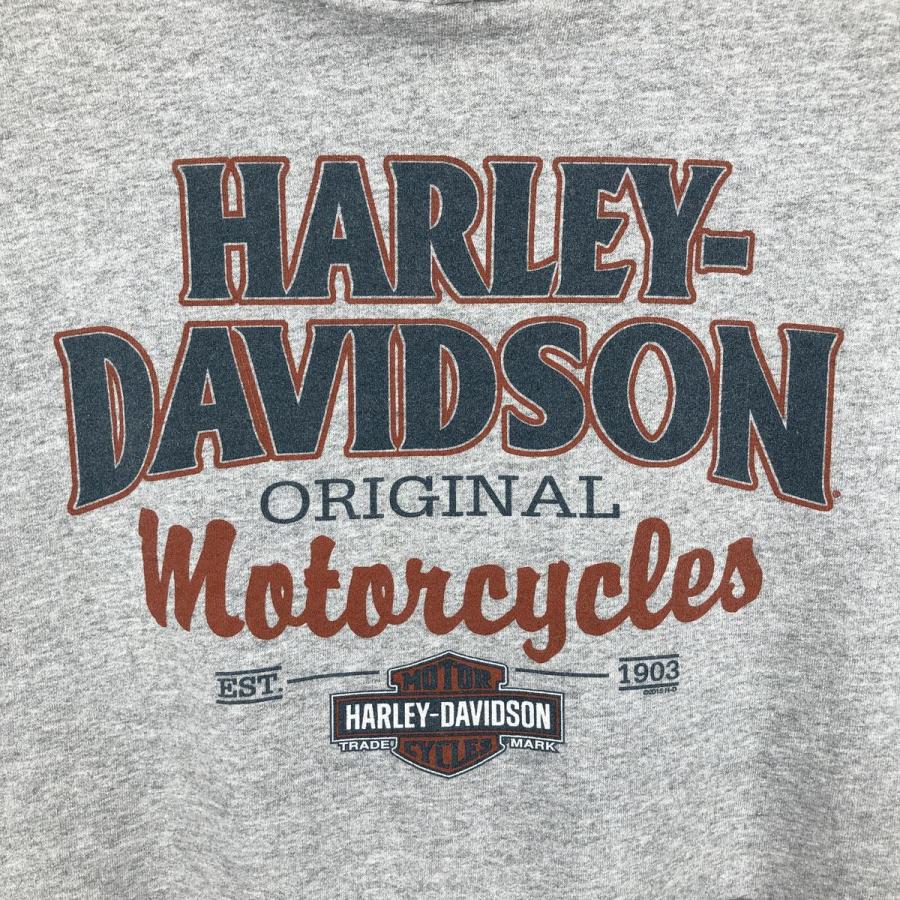 古着 ハーレーダビッドソン Harley-Davidson 鷲柄 イーグル柄