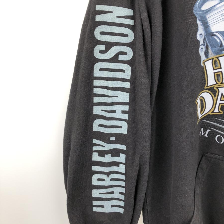 古着 ハーレーダビッドソン Harley-Davidson ドクロ柄 スカル柄
